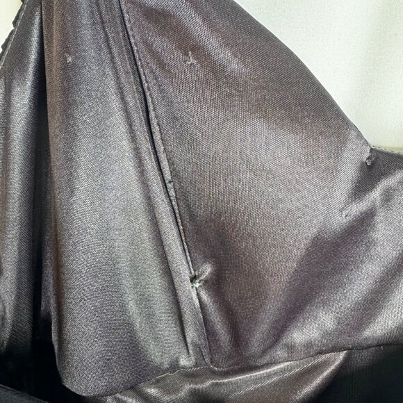 Sue Wong Nocturne Beaded Silk Ombre Babydoll Dress Whimsigoth Fairy Grunge Sz 14 - Picture 8 of 13